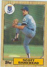 1987 Topps Baseball Cards      508     Scott Bankhead
